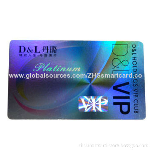 PVC card, various sizes and shapes are available